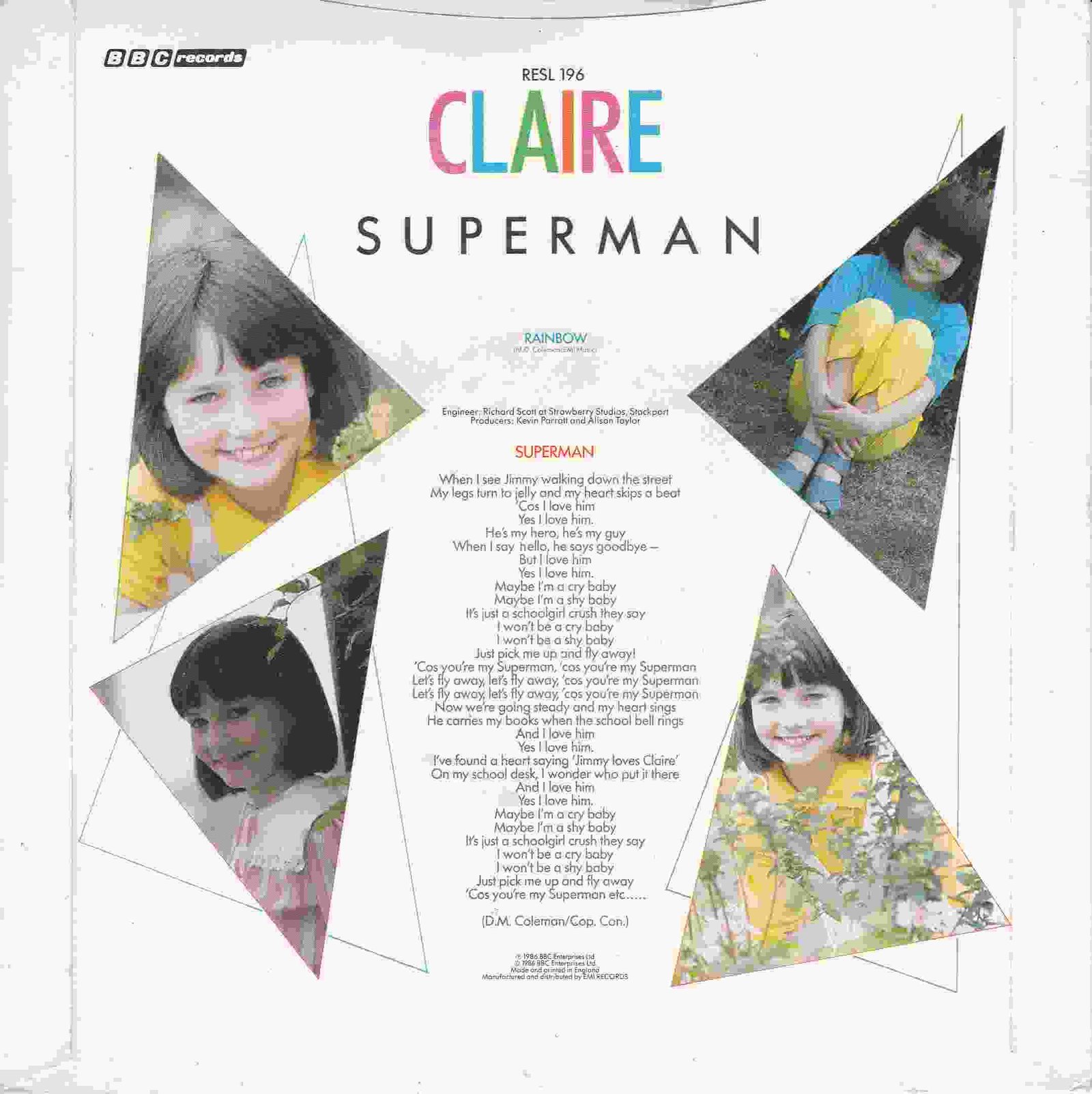 Back cover of RESL 196